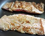 ヘルシーレシピ☆しっとりやわらか豚ヒレ肉作り方4写真