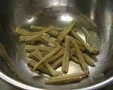 たたきごぼうとアスパラのサラダ作り方2写真