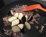 あったまる〜!なすと豆腐のひき肉あんかけ作り方5写真