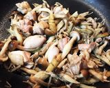 生なのに美味しい春菊とゴボウのサラダ作り方3写真