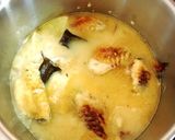 生姜たっぷり☆骨つき鶏と大根の酒粕煮込み作り方8写真