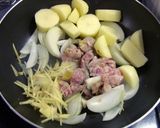 メインになる^^鶏玉ひも煮作り方3写真