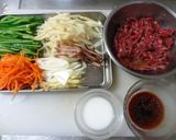 柿入り青椒肉絲作り方2写真