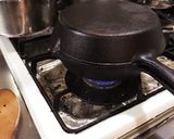 ニトスキ二枚使いで まるごと焼きリンゴ!作り方4写真