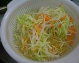 野菜の葉っぱまで美味しい牛肉サラダ作り方1写真