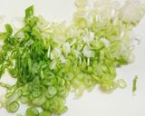 豚コマのネギ炒め作り方1写真