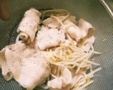 簡単♪柚子風味の豚しゃぶ丼作り方2写真