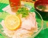 簡単♪柚子風味の豚しゃぶ丼作り方3写真