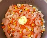 簡単!!炊飯器で海老ピラフ作り方3写真