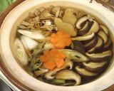 生姜醤油きのこつゆで　しゃぶしゃぶ鍋作り方9写真