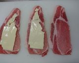お父さんのチーズ入りとんかつ作り方1写真