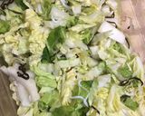 お手軽♪しらすと塩昆布で白菜のナムル作り方3写真