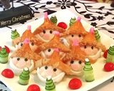 クリスマス☆可愛いお稲荷サンタ❤️作り方9写真