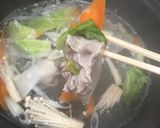 薄切り大根と人参で★野菜しゃぶしゃぶ作り方6写真