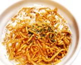 レンチン1分★チキンラーメンココット作り方3写真