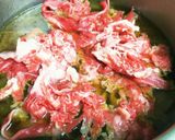 簡単！！牛肉？すき焼き丼？作り方5写真
