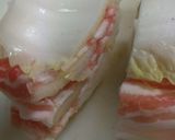 豚肉と白菜のミルフィーユ鍋、時々きのこ作り方2写真