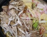 豚肉と白菜のミルフィーユ鍋、時々きのこ作り方4写真
