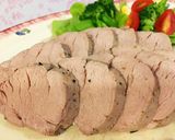 ヘルシーレシピ☆しっとりやわらか豚ヒレ肉作り方9写真
