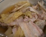 豚肉と白菜のミルフィーユ鍋、時々きのこ作り方6写真