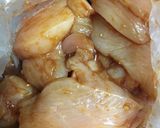 ササっと美味い♪鶏胸肉の焼肉丼作り方1写真