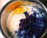 もちもち!紫芋ホットケーキ作り方2写真