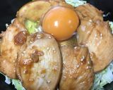 ササっと美味い♪鶏胸肉の焼肉丼作り方5写真
