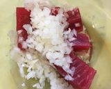 ハワイ風マグロの漬け★オリーブ油のポキ★作り方3写真