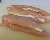 チーズはさみササミの蒸し焼き♪作り方1写真