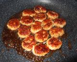 市販の鶏団子を　おいしいつくねに★作り方3写真