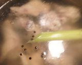 白い根菜のチキンブロス＊三種のペッパーで作り方2写真