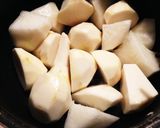 白い根菜のチキンブロス＊三種のペッパーで作り方5写真