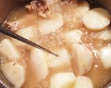 白い根菜のチキンブロス＊三種のペッパーで作り方7写真