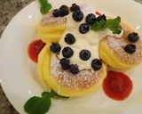 幸せのパンケーキ風ふわふわパンケーキ♬作り方21写真