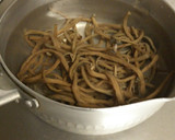 今日食べたい乾燥ゼンマイの戻し方作り方5写真