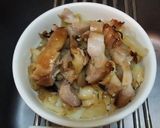 ヘルシオグリエで鶏もも肉のグリル丼作り方11写真