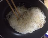 そうめん消化週間☆瓦そば風焼きそうめん作り方5写真