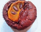 柿たっぷりしっとり チョコレートマフィン作り方11写真