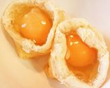 糖質制限☆たまご入り油揚げ巾着作り方4写真