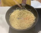 めんたいバター醤油パスタ作り方4写真