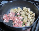 具沢山！我が家流牡蠣のパーティーパエリア作り方6写真