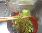 最速の釜揚げ茶そば作り方9写真