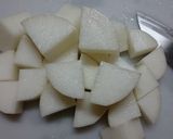 ホロホロのブリ大根作り方4写真