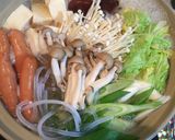我が家の♪簡単♪ふわふわ鶏団子鍋作り方3写真