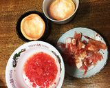果肉入りグレープフルーツ丸ごとゼリー作り方1写真