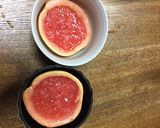 果肉入りグレープフルーツ丸ごとゼリー作り方3写真