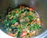 冷凍ほうれん草のカレー作り方4写真