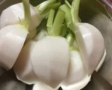 カブのクリームスープ作り方1写真