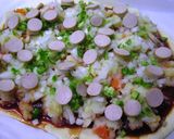 がっつり野菜乗せ♪ヘルシーピザ作り方5写真