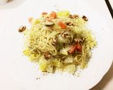 バーニャカウダdeクリームパスタ作り方7写真